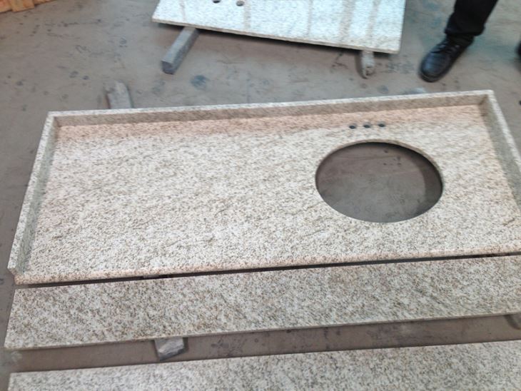 Dawb Petunia Granite Chav Dej Vanity Tops