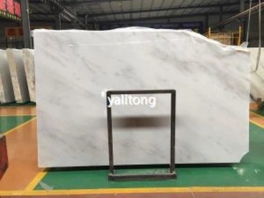 Dawb Marble Slabs Rau Chav Dej