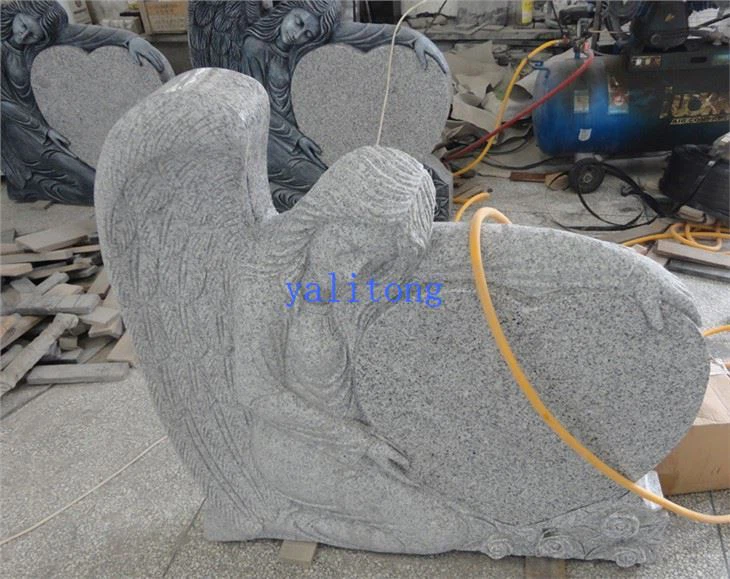 Lub Teeb Grey Granite Headstones
