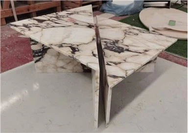 Calacatta Viola Marble Coffee Rooj